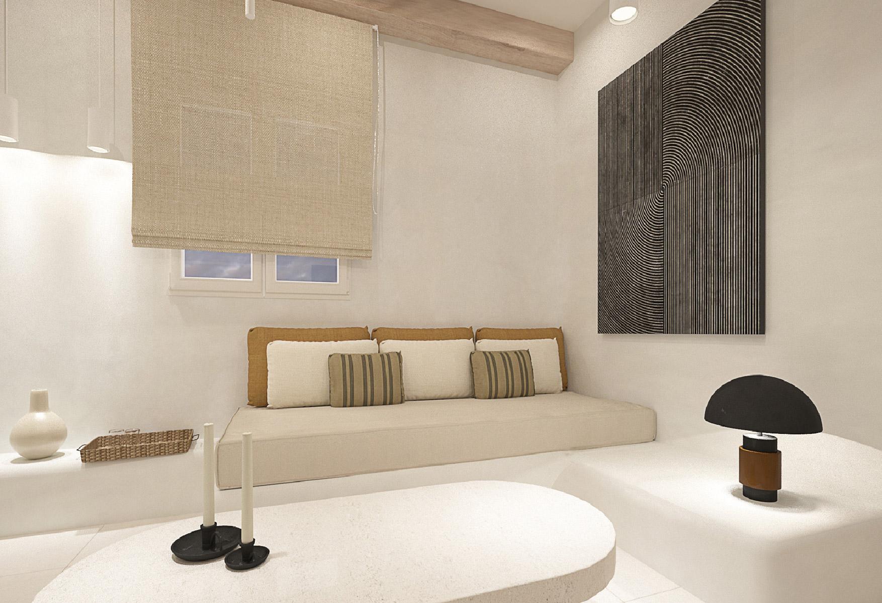Aelia Luxury Suites Karterados  Zewnętrze zdjęcie Interior of a suite