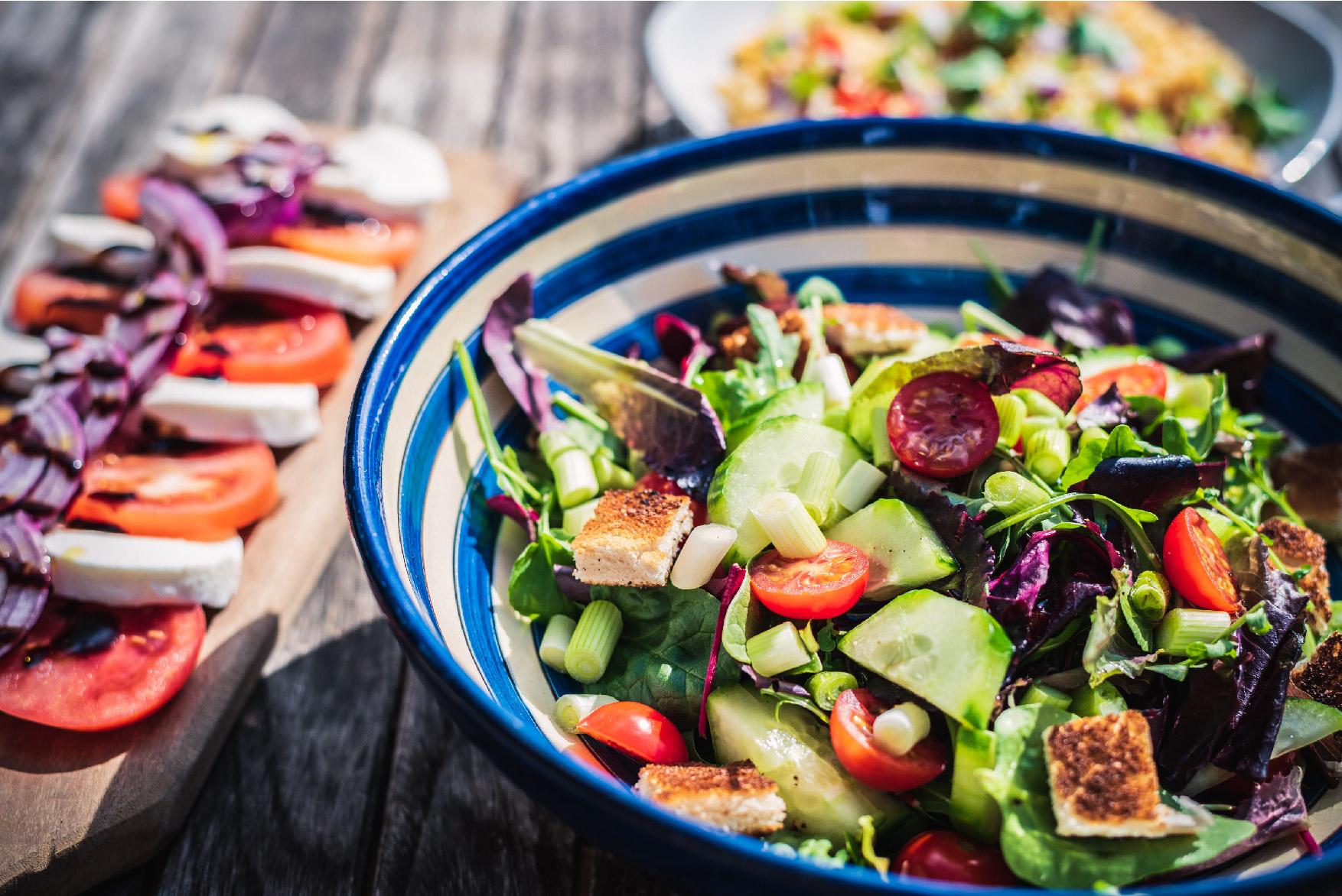 Aelia Luxury Suites Karterados  Zewnętrze zdjęcie A fattoush salad