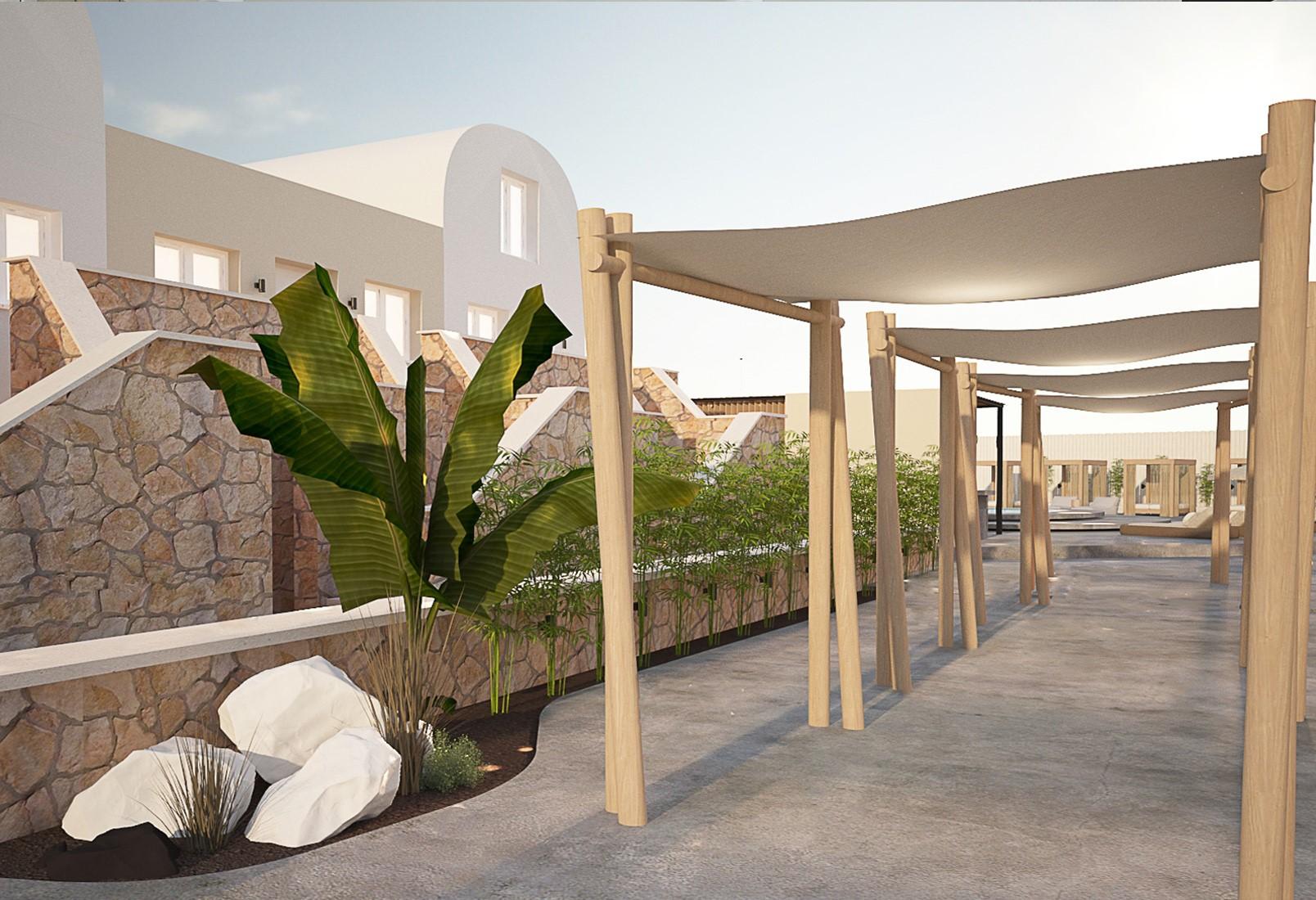 Aelia Luxury Suites Karterados  Zewnętrze zdjęcie The new terminal
