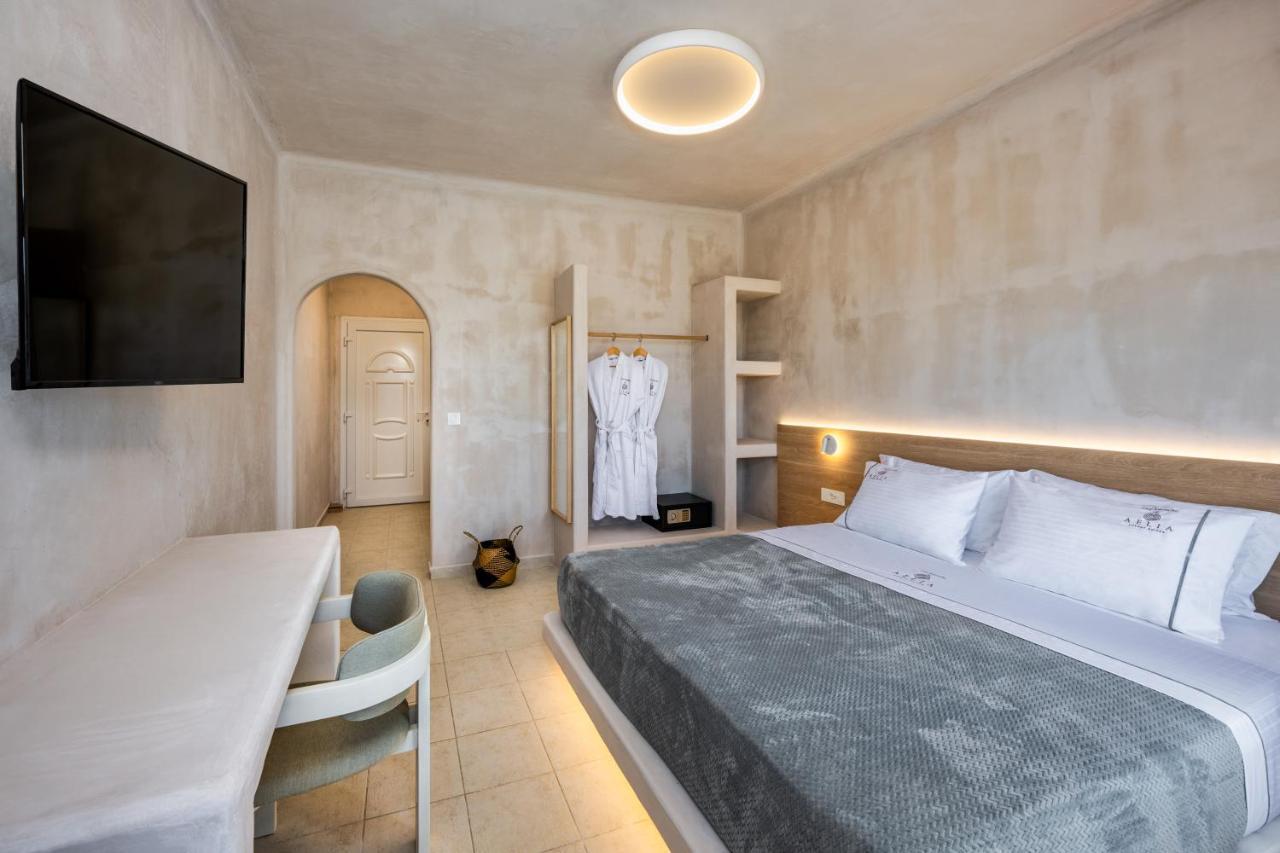 Aelia Luxury Suites Karterados  Zewnętrze zdjęcie A room at the hotel