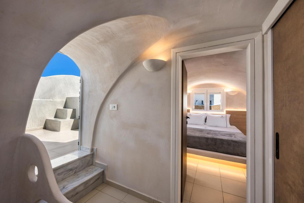 Aelia Luxury Suites Karterados  Zewnętrze zdjęcie Interior of a cave house