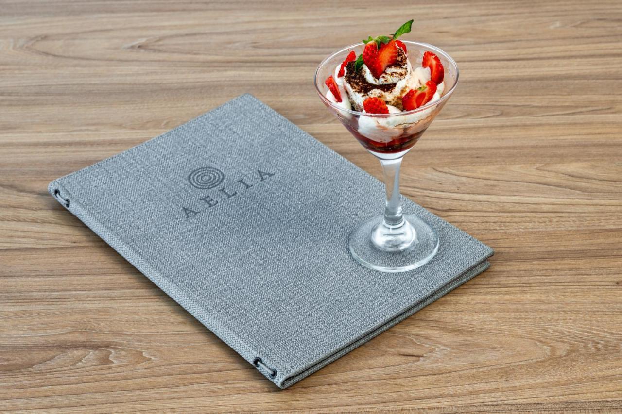 Aelia Luxury Suites Karterados  Zewnętrze zdjęcie Menu